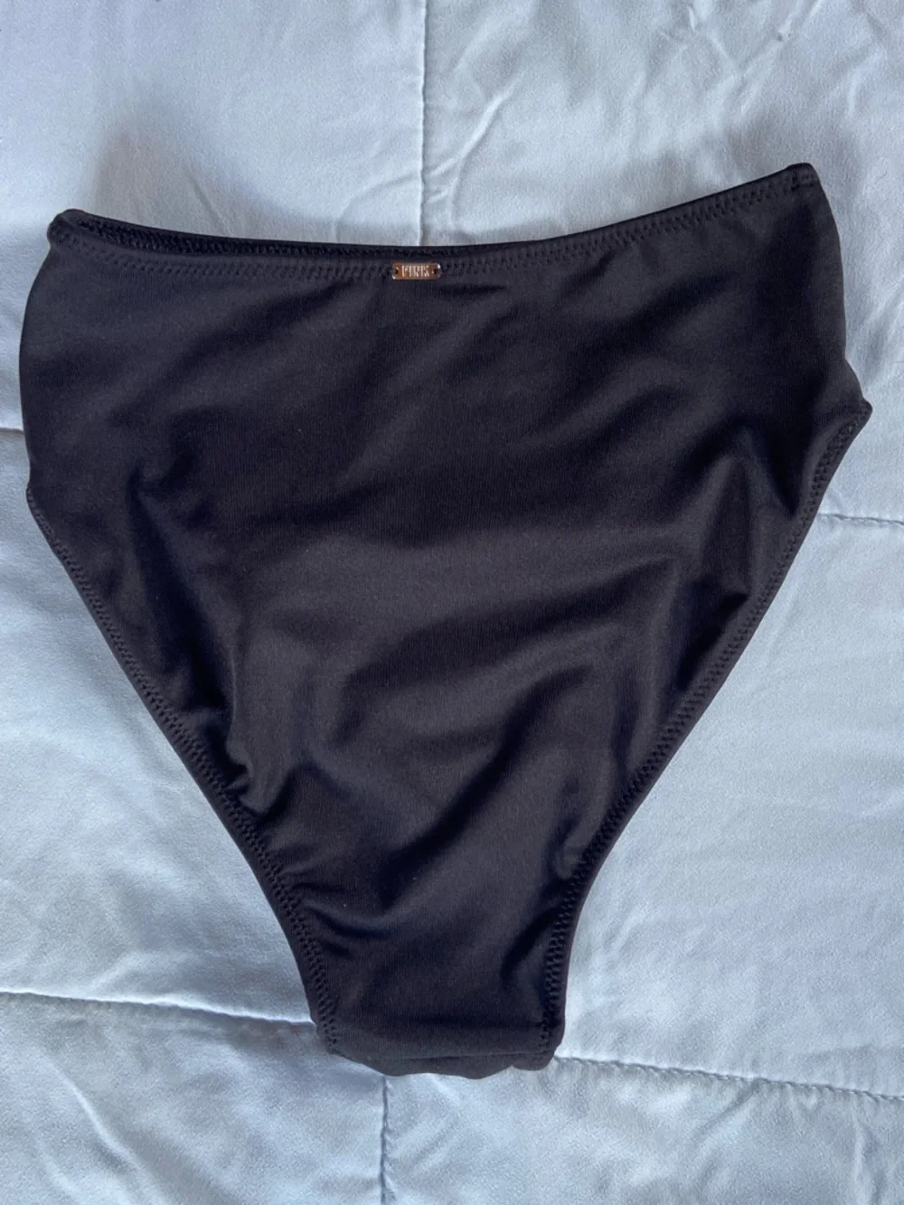 NWOT PINK Victoria's Secret Black High-Rise Bikini Bottom